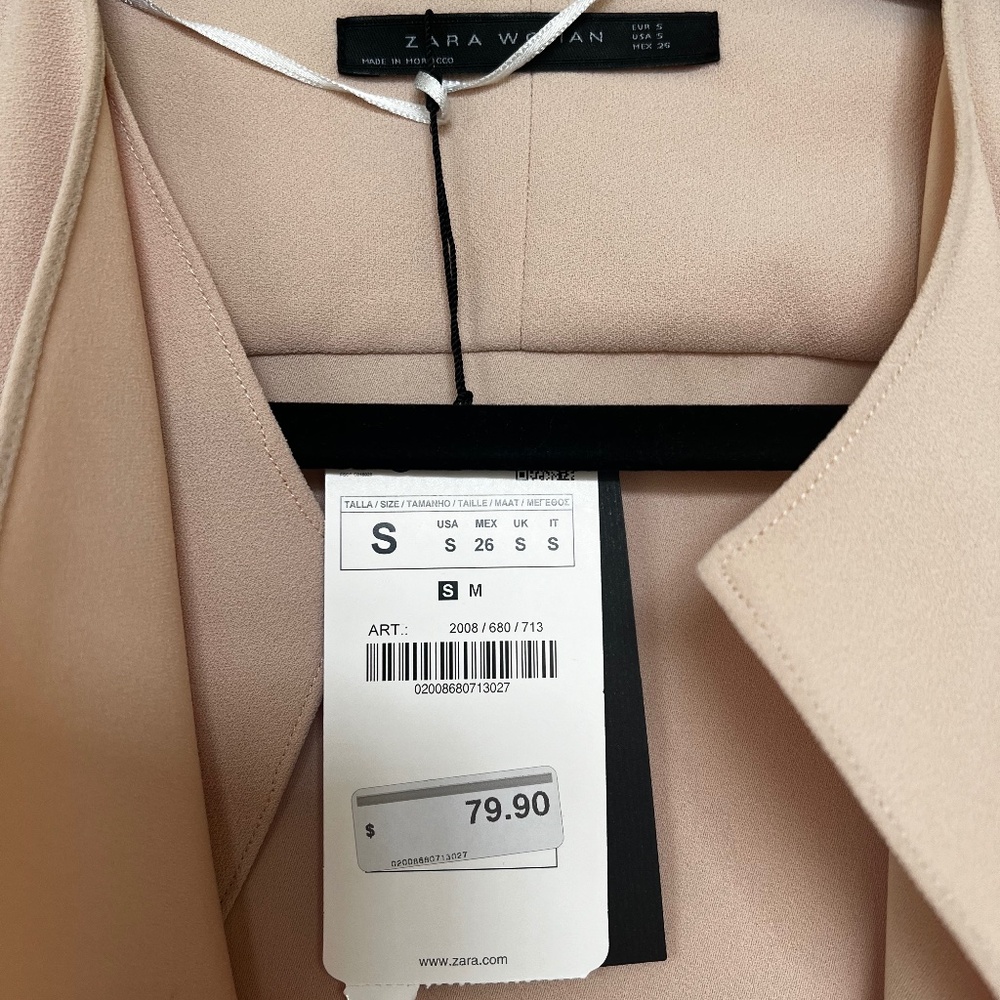 ZARA Semi- Formal Vest/Blouse